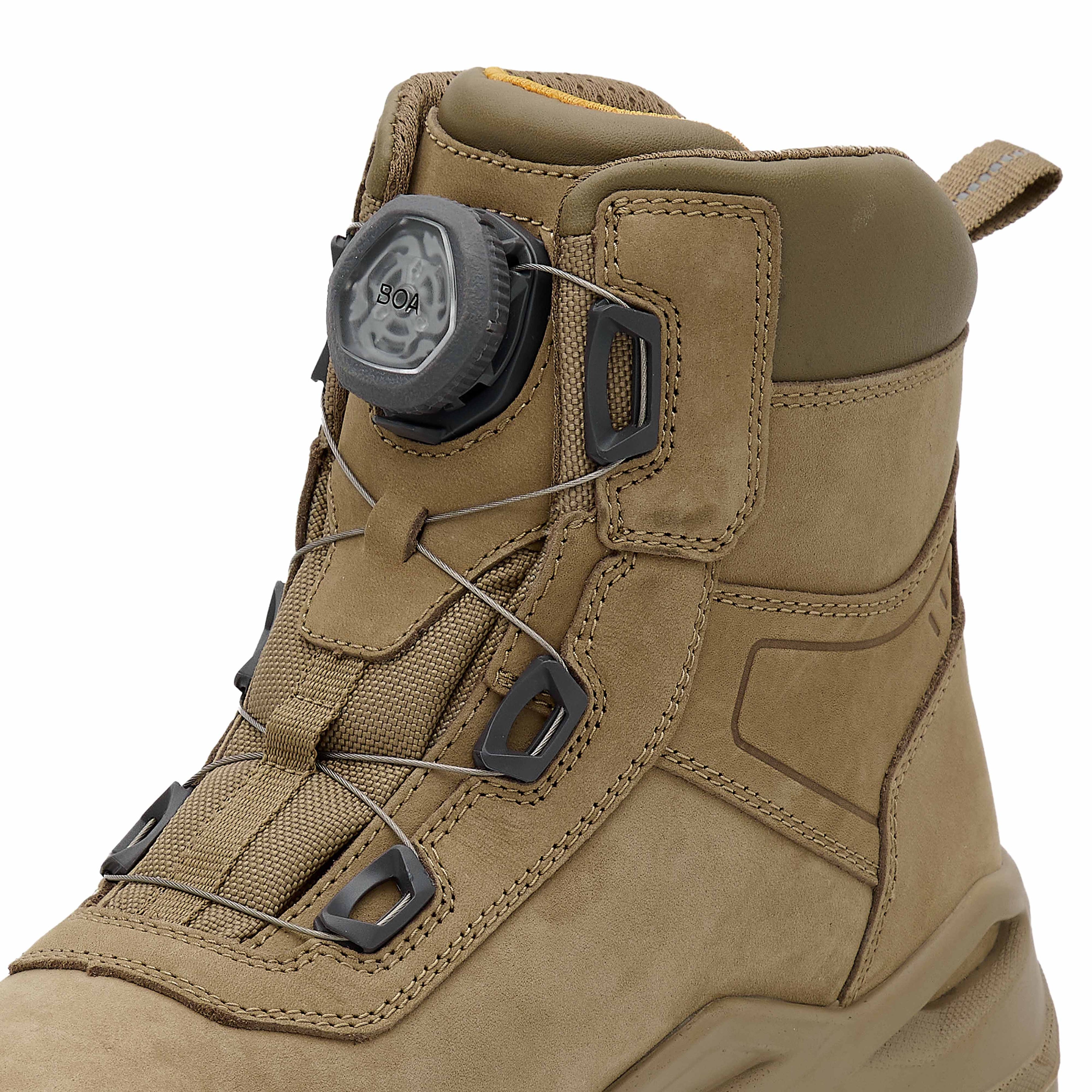 Dewalt LANDER Mens Safety Boots Stone