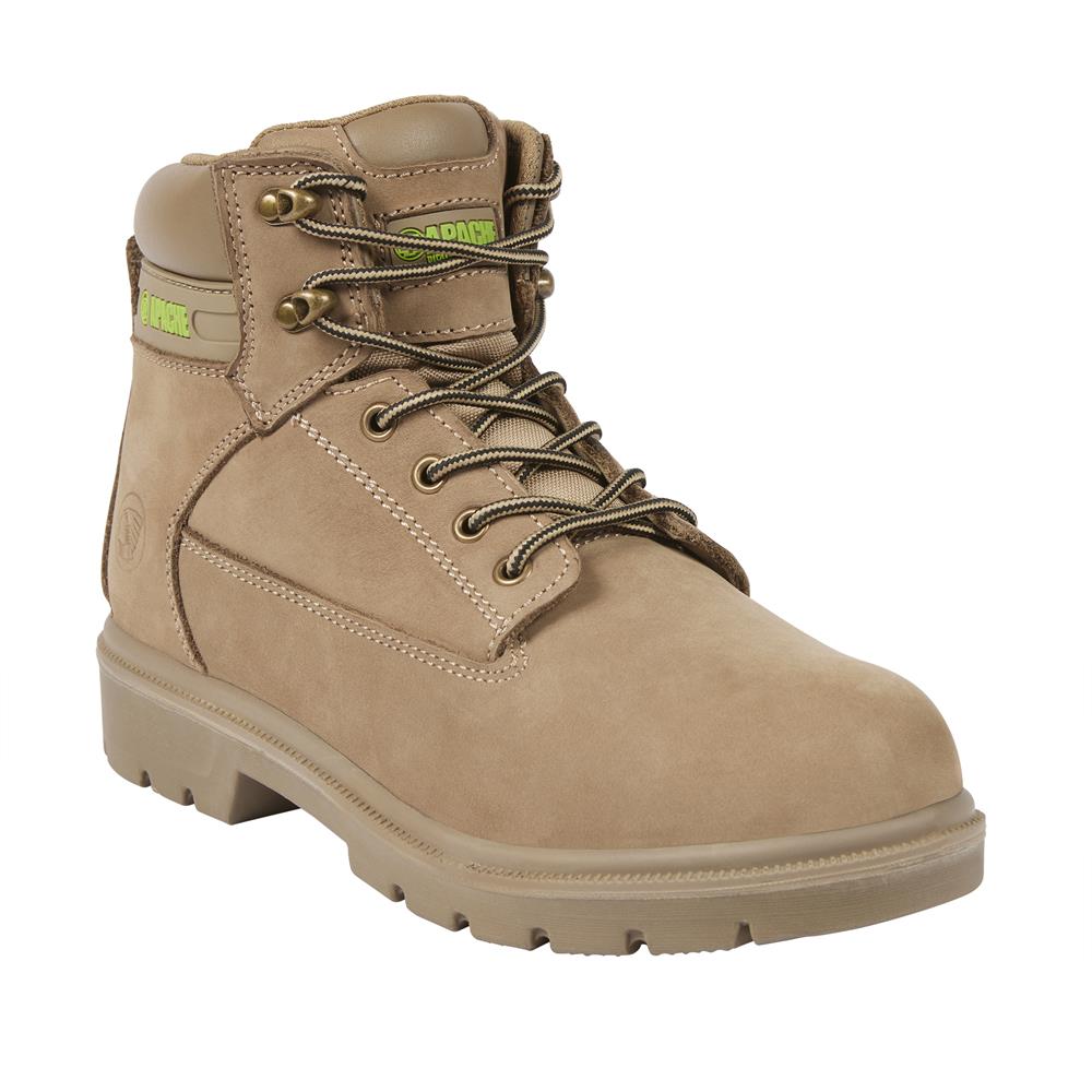 Apache BARNWELL Unisex Adults Safety Boots Stone