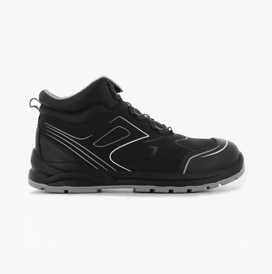 Safety Jogger CADOR S3 MID TLS Mens Safety Trainers Black