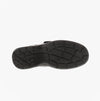 Scimitar BARNEY Mens Faux Leather Touch Fasten Shoes Black