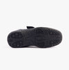 Scimitar KAIL Mens Faux Leather Velcro Bar Loafers Black