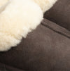 Shepherd JESSICA Womens Sheepskin Mules Dark Brown