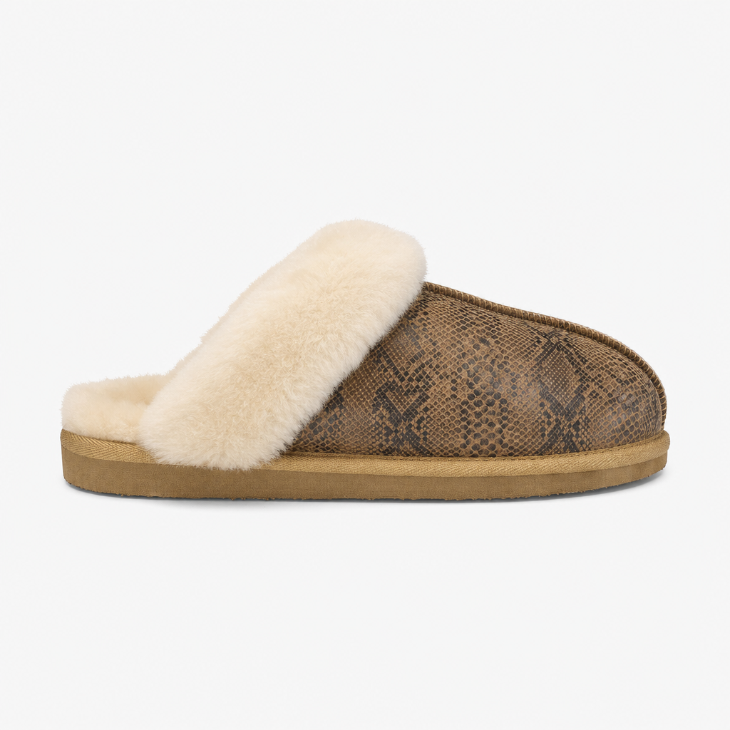Shepherd JESSICA Womens Mules Viper Chestnut