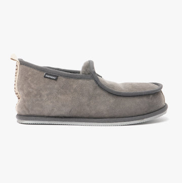 Shepherd ARNE Mens Sheepskin Slipper Boots Asphalt