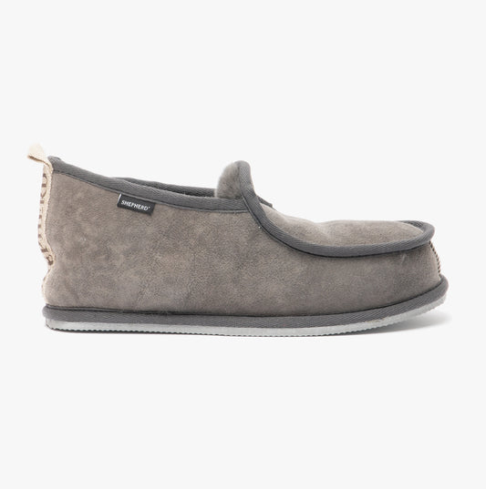 Shepherd ARNE Mens Sheepskin Slipper Boots Asphalt