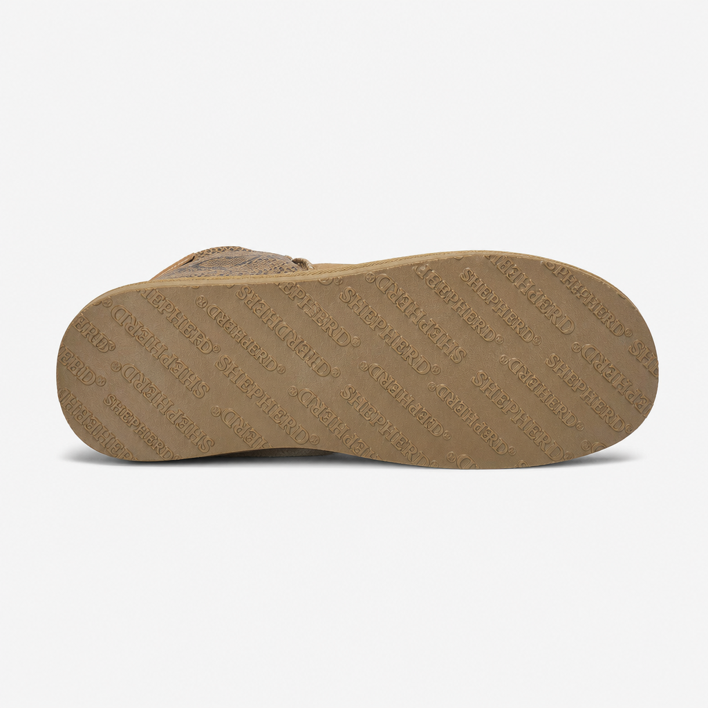 Shepherd ANNIE Womens Full Slippers Viper Chestnut