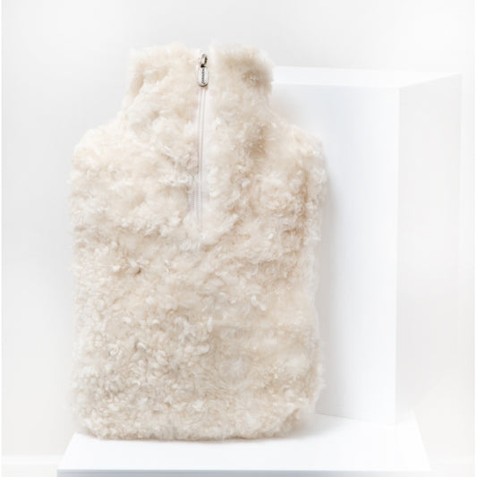 Shepherd KERRI Sheepskin Hot Water Bottle Creme