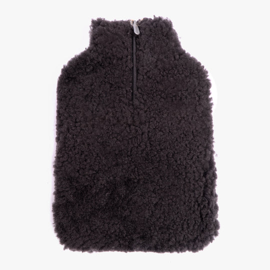 Shepherd KERRI Sheepskin Hot Water Bottle Carbon