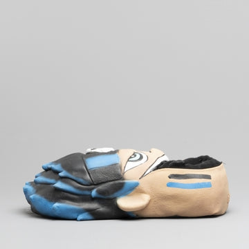 Shuperb IURY Mens Slippers Black/Blue