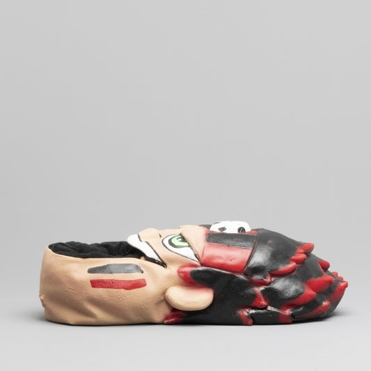Shuperb IURY Mens Slippers Black/Red