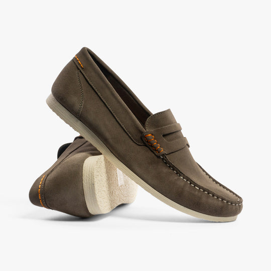 Silver Street London STANHOPE Mens Loafers Grey