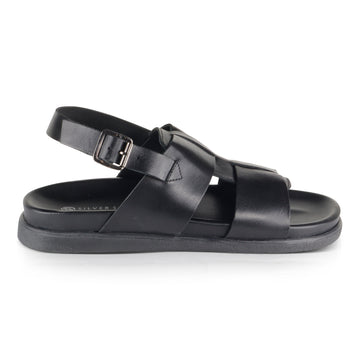 Silver Street London TUCSON Mens Sandals Black