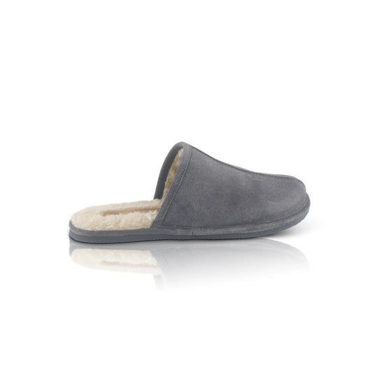 Silver Street London SMITHFIELD Mens Slippers Grey