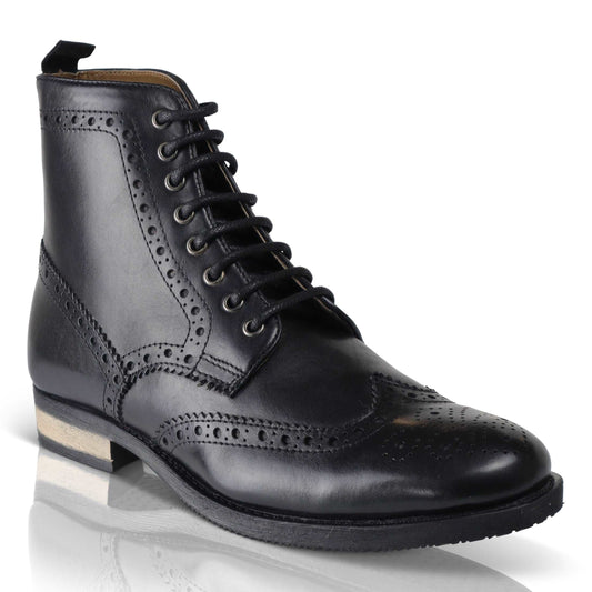 Silver Street London STAMFORD Mens Boots Black