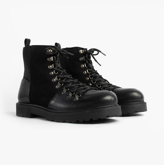 Silver Street London CLARIDGE Mens Boots Black