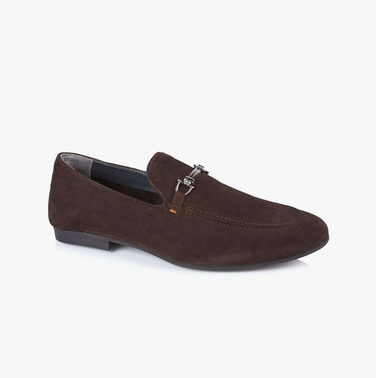 Silver Street London TOTTENHAM Mens Loafers Brown
