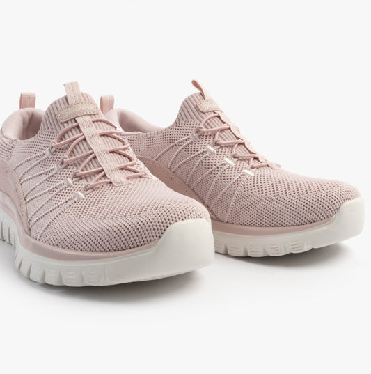 Skechers GRACEFUL - PICTURE PERFECT Womens Trainers Blush