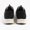 Skechers GLIDE-STEP GRATIFY - PACE Womens Trainers Black/Gold