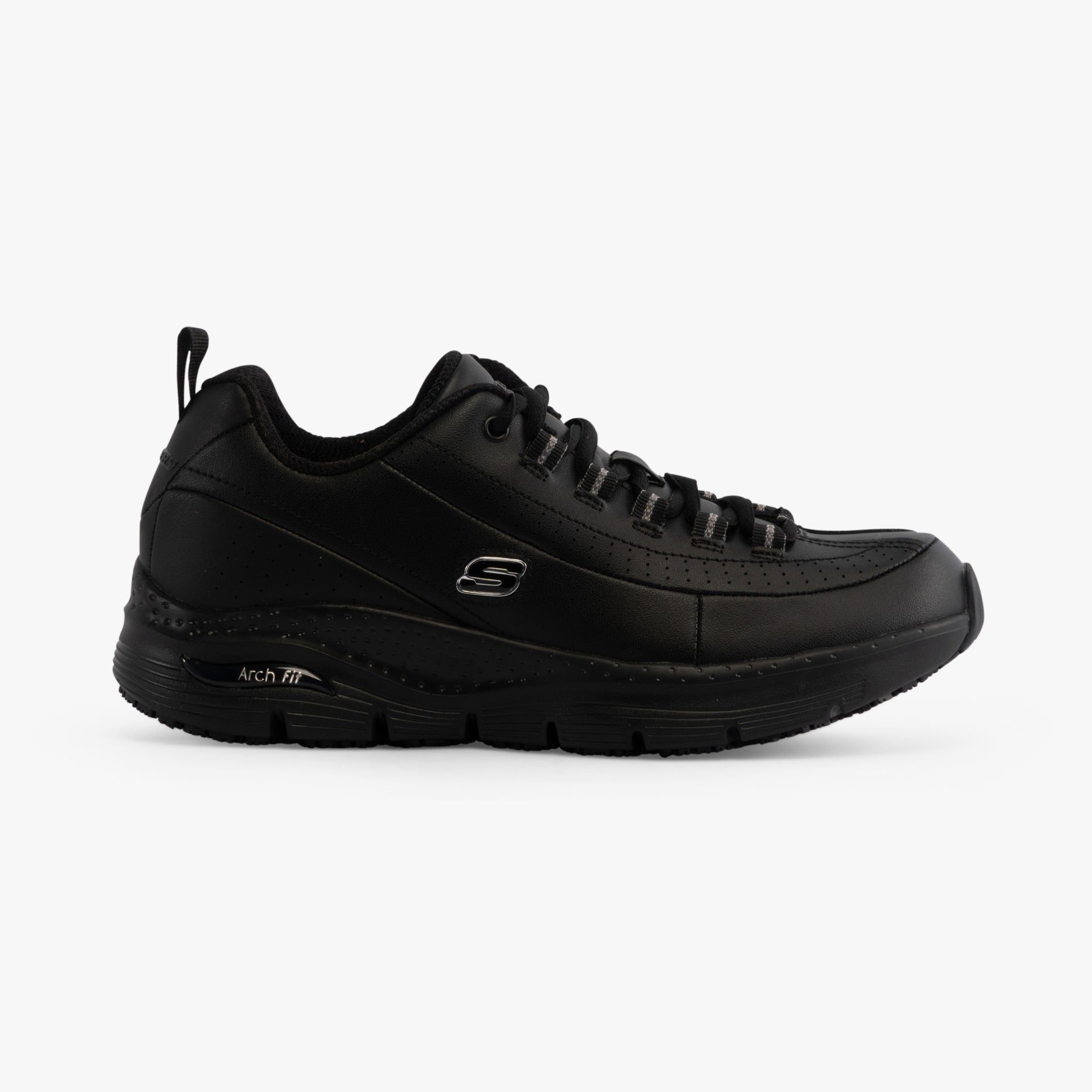 Skechers Work 108053EC ARCH FIT - TRICKELL II SR Womens Occupational Trainers Black