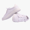Skechers 114453/WHT BOBS D VINE Womens Canvas Trainers White