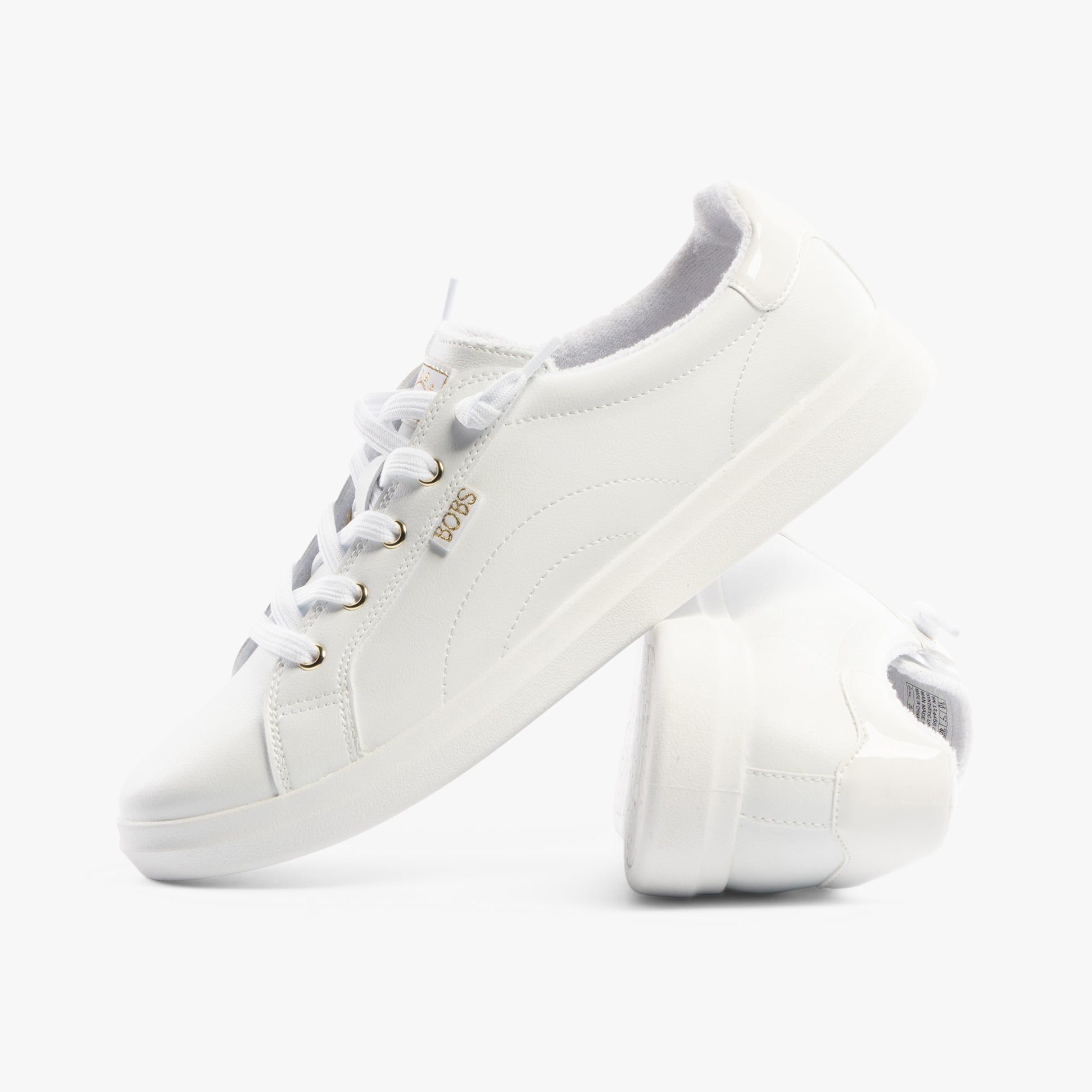 Skechers 114456/WHT BOBS D'VINE - INSTANT DELIGHT Womens Trainers White