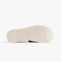 Skechers 114707/BLK BOBS DESERT KISS LOW - PEAK LOOK Womens Sandals Black bottom view showcasing rubber sole design.