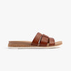 Skechers BOBS DESERT KISS LOW - PEAK LOOK Womens Sandals Chestnut