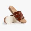 Skechers BOBS DESERT KISS LOW - PEAK LOOK Womens Sandals Chestnut
