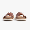 Skechers BOBS DESERT KISS LOW - PEAK LOOK Womens Sandals Chestnut