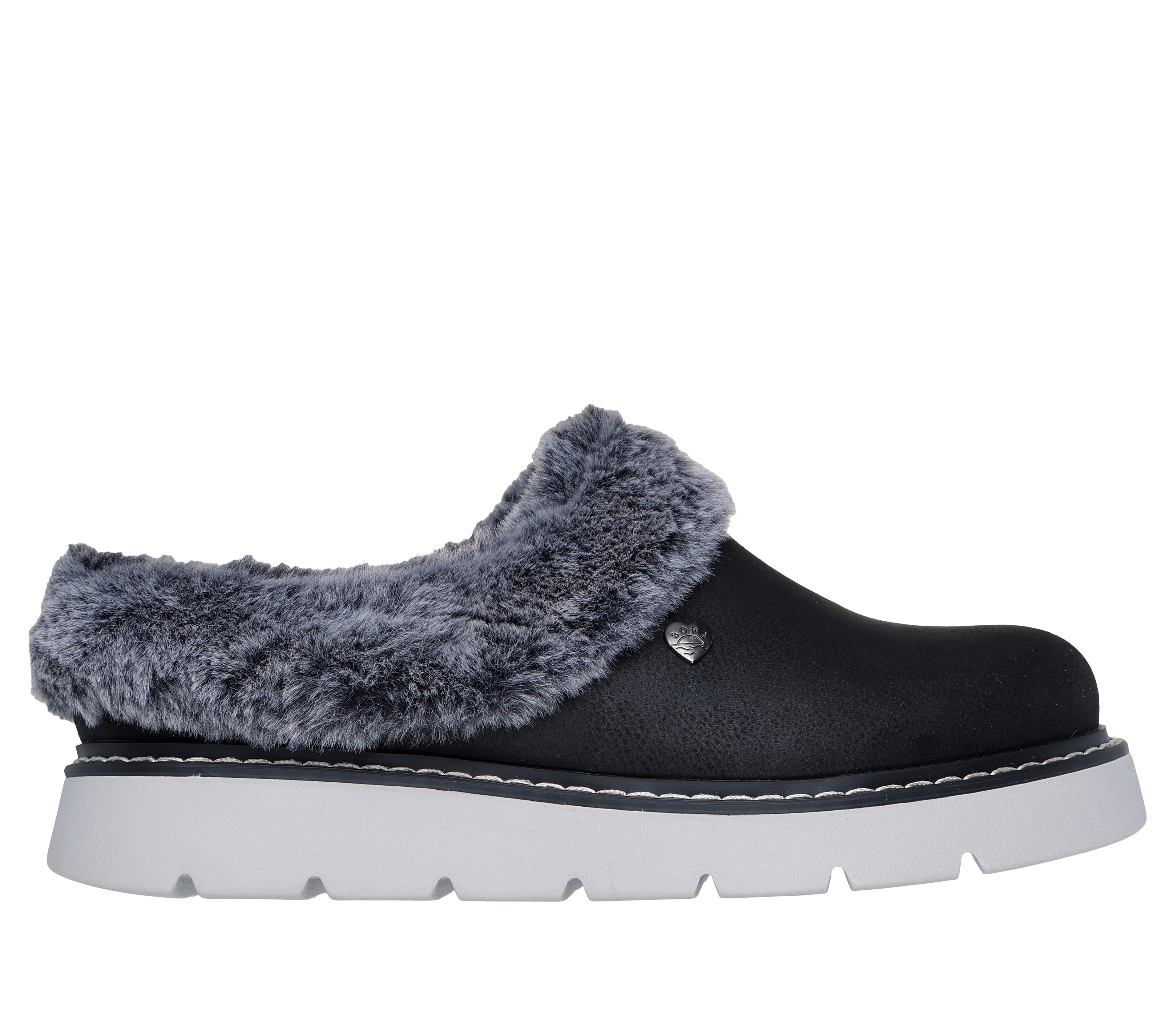 Skechers 114762/BLK KEEPSAKES LITE - COZY BLEND Womens Slippers Black