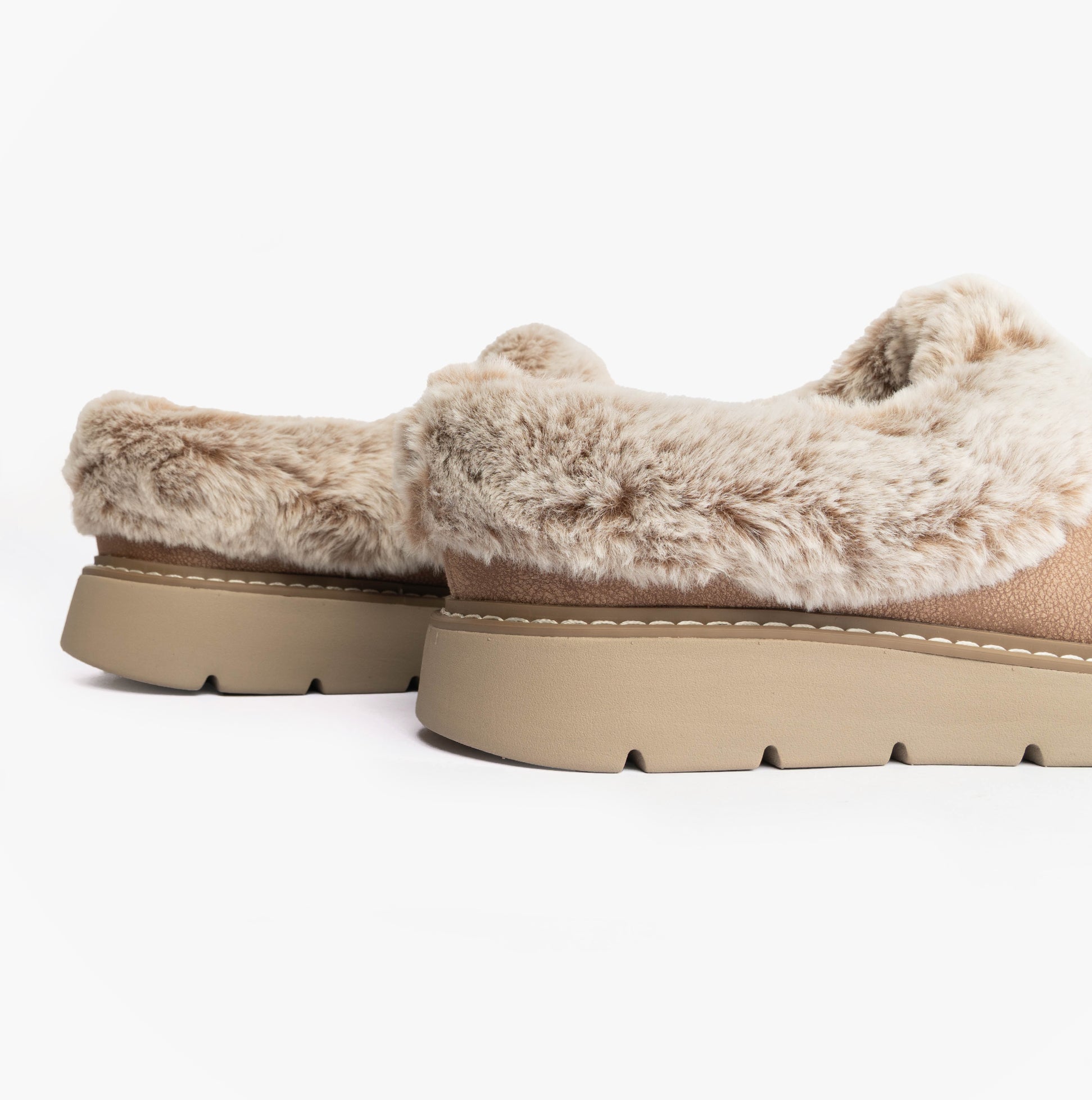 Skechers KEEPSAKES LITE - COZY BLEND Womens Slippers Taupe