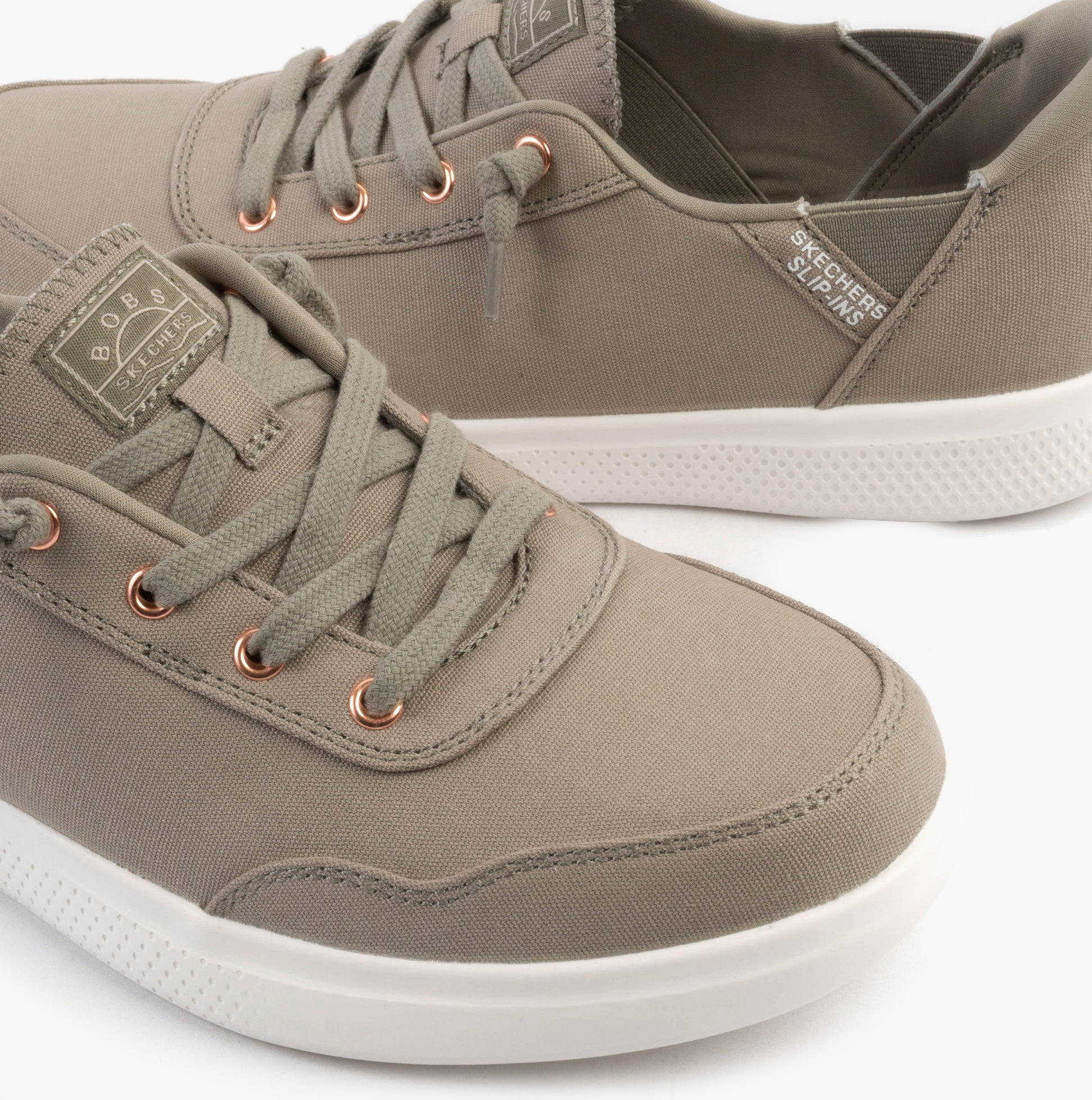 Skechers 114815/OLV SKIP CUTE - B CUTE SWEET Womens Trainers Olive
