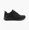 Skechers BOBS BFLEX LO-GRACEFUL STRIDE Womens Trainers Black