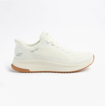 Skechers BOBS SQUAD 4 - STAPLE LOOK Womens Trainers White