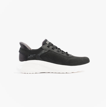 Skechers BOB SQUAD CHAOS - SOLID STEP Mens Trainers Black