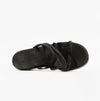 Skechers RUMBLE ON - NIGHT OUT Womens Multi Strap Sliders Black