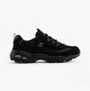 Skechers 11930/BBK D'LITES-BIGGEST FAN Womens Sneaker Black