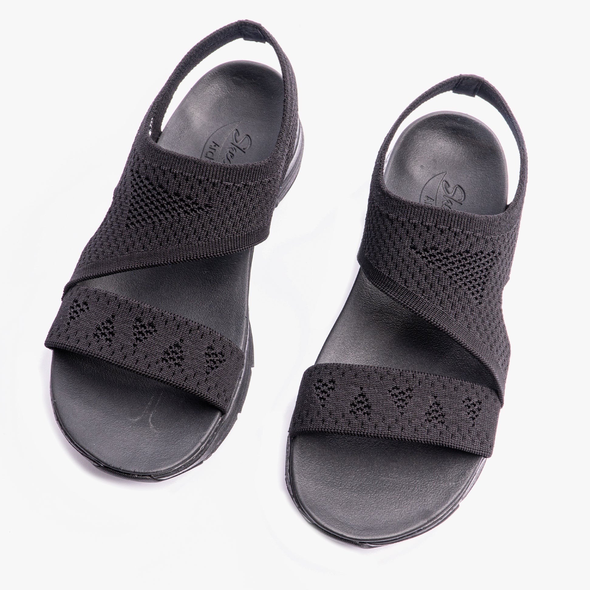 Skechers 119458/BBK ARCH FIT - BRIGHTEST DAY Womens Sandals Black