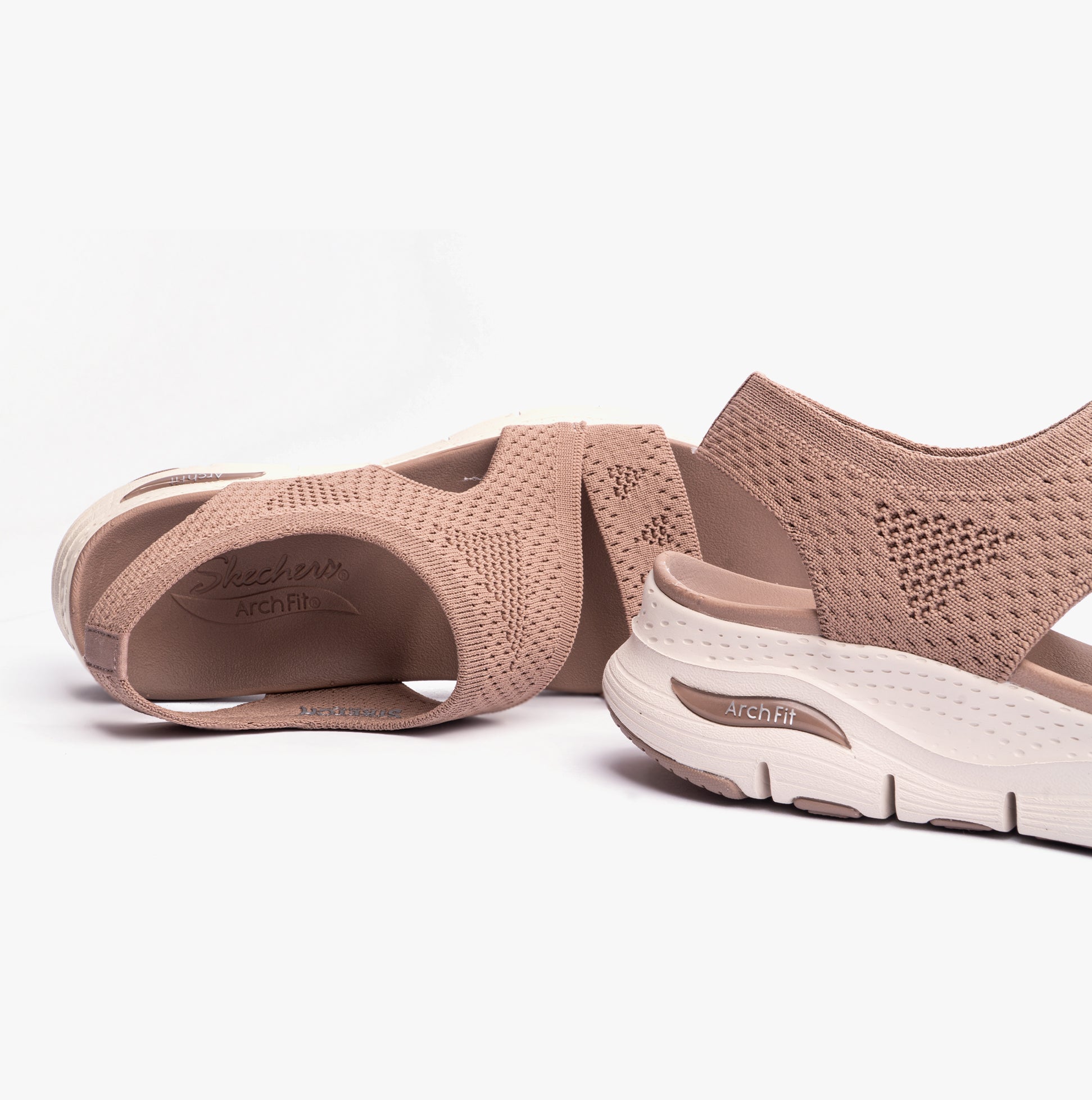 Skechers 119458/MOC ARCH FIT - BRIGHTEST DAY Womens Sandals Mocca