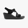 Skechers RUMBLE ON - SASSIER DAYZ Womens Sandals Black