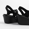 Skechers RUMBLE ON - SASSIER DAYZ Womens Sandals Black