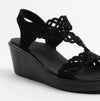 Skechers RUMBLE ON - SASSIER DAYZ Womens Sandals Black