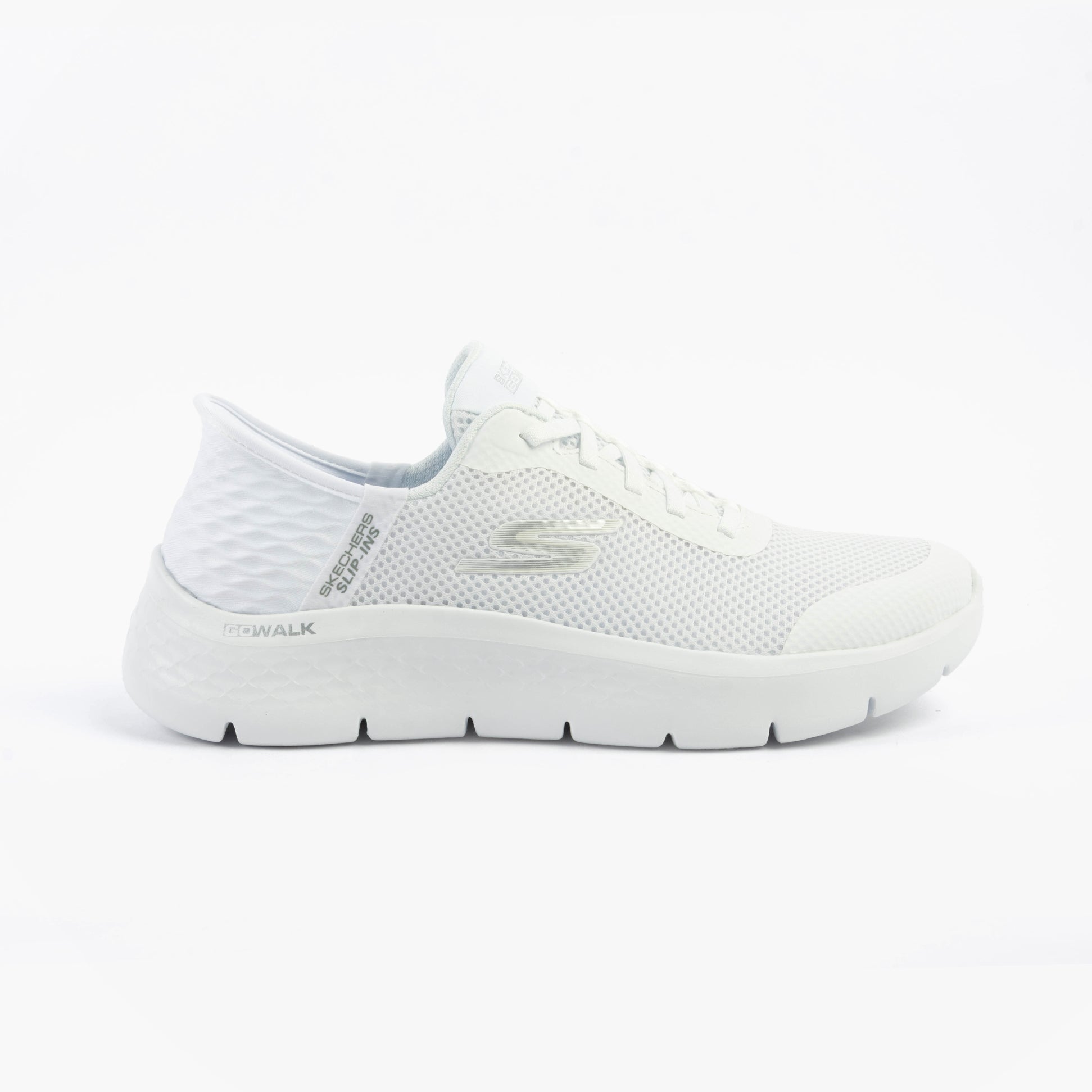 Skechers 124836/WHT GO WALK FLEX - GRAND ENTRY Womens Trainers White