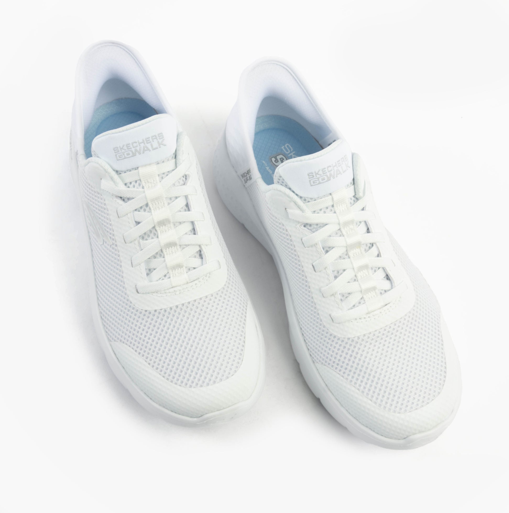 Skechers 124836/WHT GO WALK FLEX - GRAND ENTRY Womens Trainers White