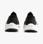 Skechers 129611/BKW MAX CUSHIONING ELITE 2.0 - Womens Trainers Black/White rear view showing textured upper and rubber sole.
