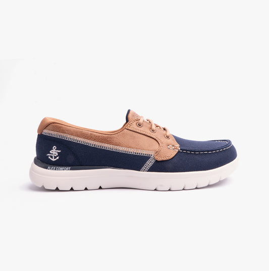 Skechers 136451/NVY ON-THE-GO FLEX - EMBARK Womens Shoes Navy