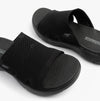 Skechers GO WALK FLEX SANDAL - ELATION Womens Sandals Black