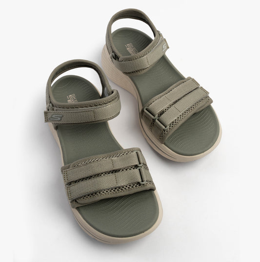 Skechers MAX CUSHIONING ELITE 2.0 - JESSIE Womens Sandals Olive