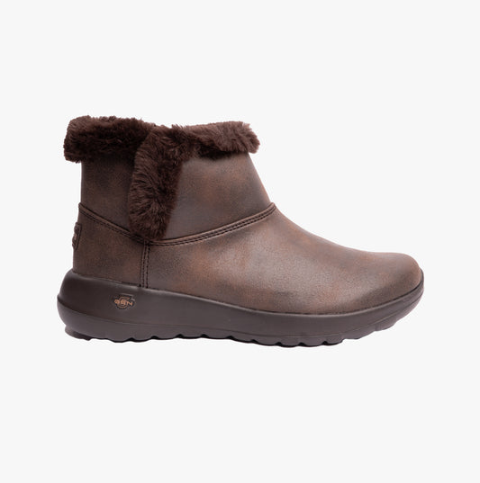 Skechers 144013/CHOC ON-THE-GO JOY - ENDEAVOR Womens Boots Chocolate