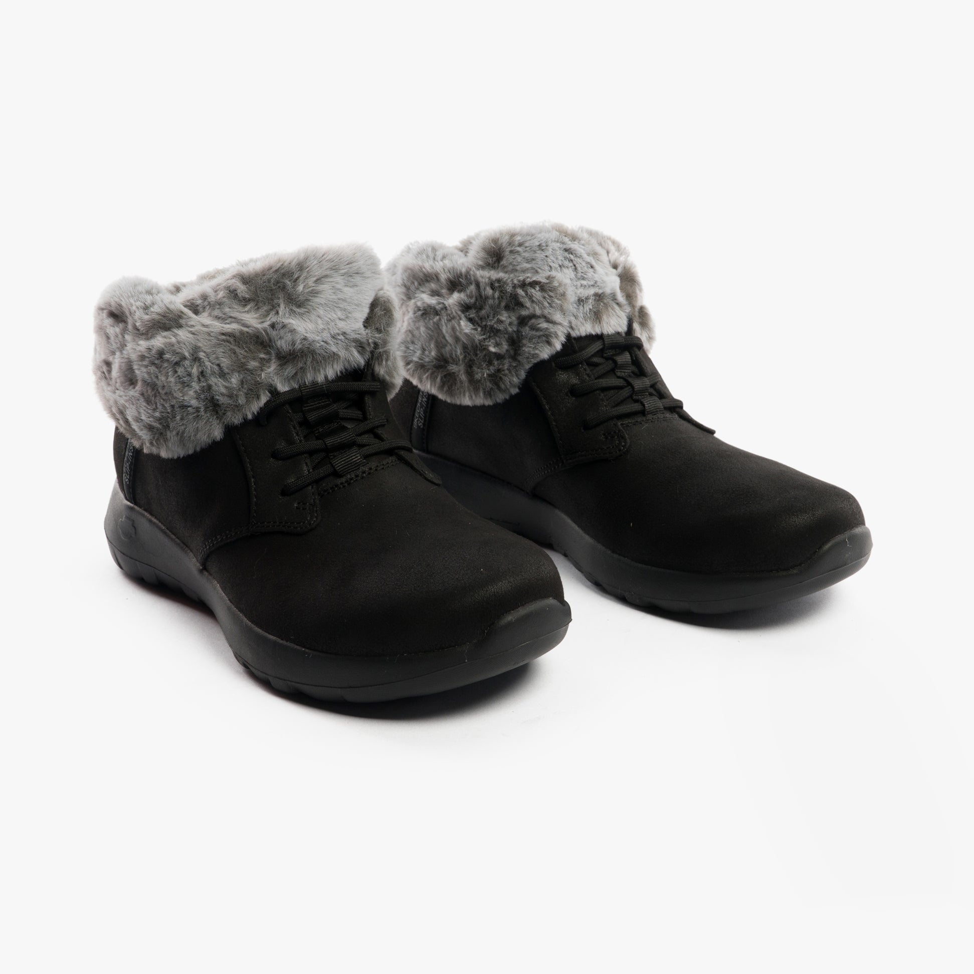 Skechers 144803/BKGY ON-THE-GO JOY - COZY CHARM Womens Boots Black/Grey
